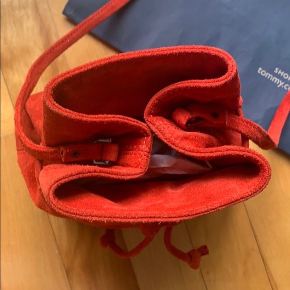 NWOT Tommy Leather Bag - Picture 5 of 7